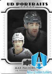 19-20 2019-20 Upper Deck Max Pacioretty Portraits #P-39 Knights